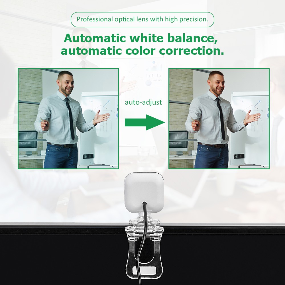 Webcam Usb Hd 640x480 Usb 2.0 12 Megapixel Hd Gắn Micro 4k Hd Cho Máy Tính | BigBuy360 - bigbuy360.vn