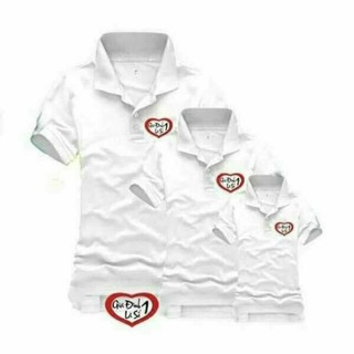 Áo gia đình cổ trụ cá sấu các mầu