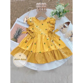Váy hè phong cách hàn quốc xinh cho bé
