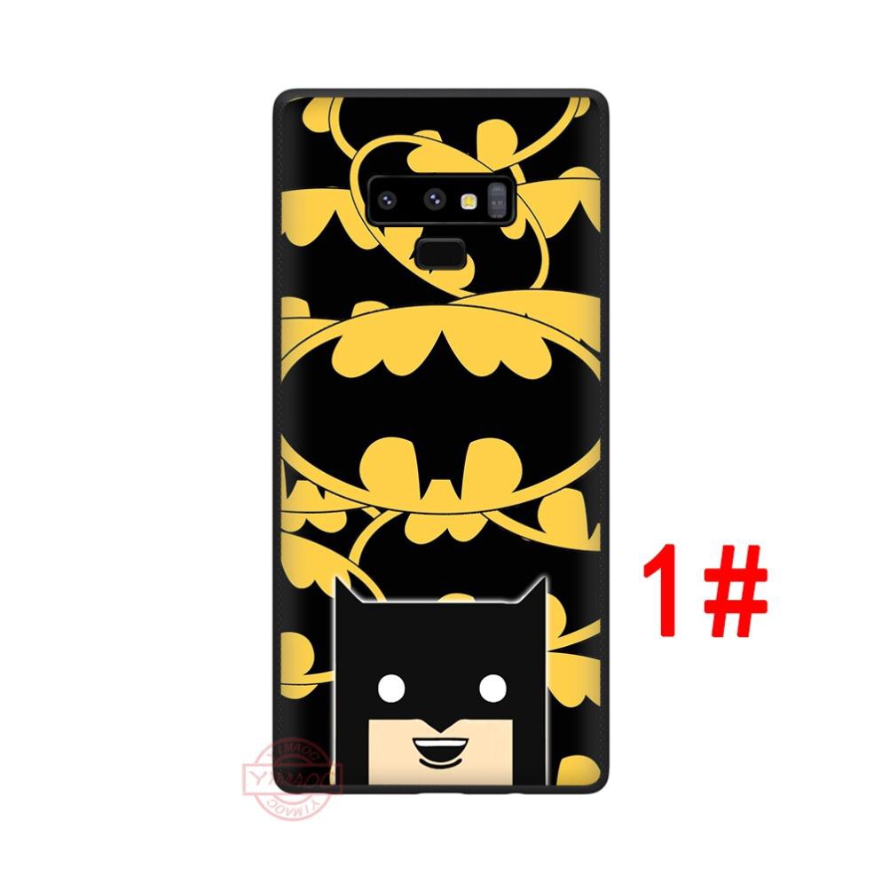 Ốp điện thoại in hình Batman độc đáo cho Samsung Galaxy S7 Edge S8 S9 S10 Plus Note 8 9