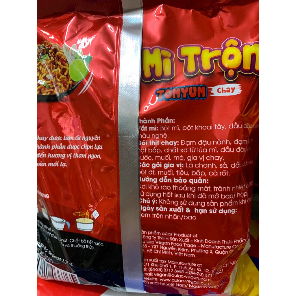 Mì Trộn Tomyum Chay - 95g | BigBuy360 - bigbuy360.vn