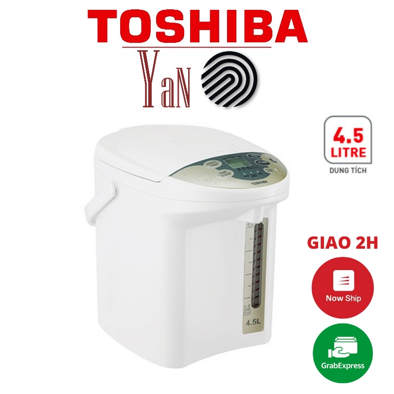 Bình thủy điện bơm điện 4.5L Toshiba PLK-45SF(WT)VN 700W - Hàng chính hãng