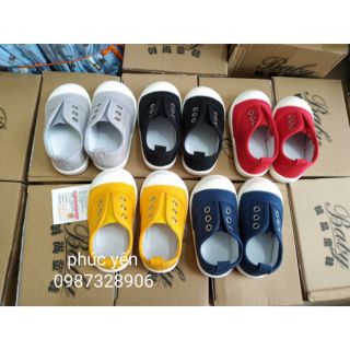 Giày Lười Vải CANVAS Cho Bé Size 21-25 (SP000791)