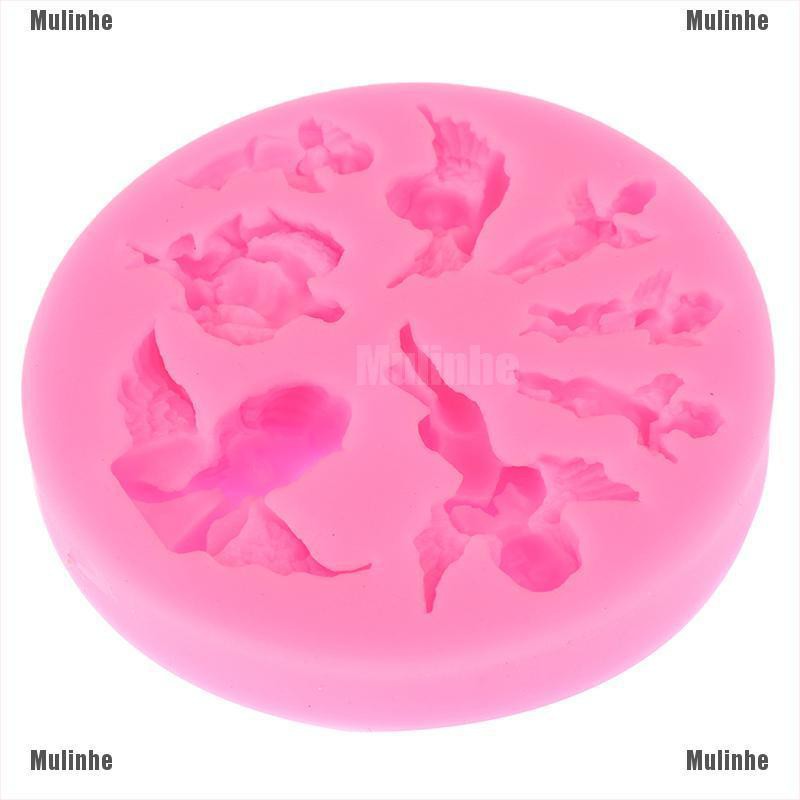Khuôn Silicone Làm Bánh Hình Thiên Thần Đáng Yêu