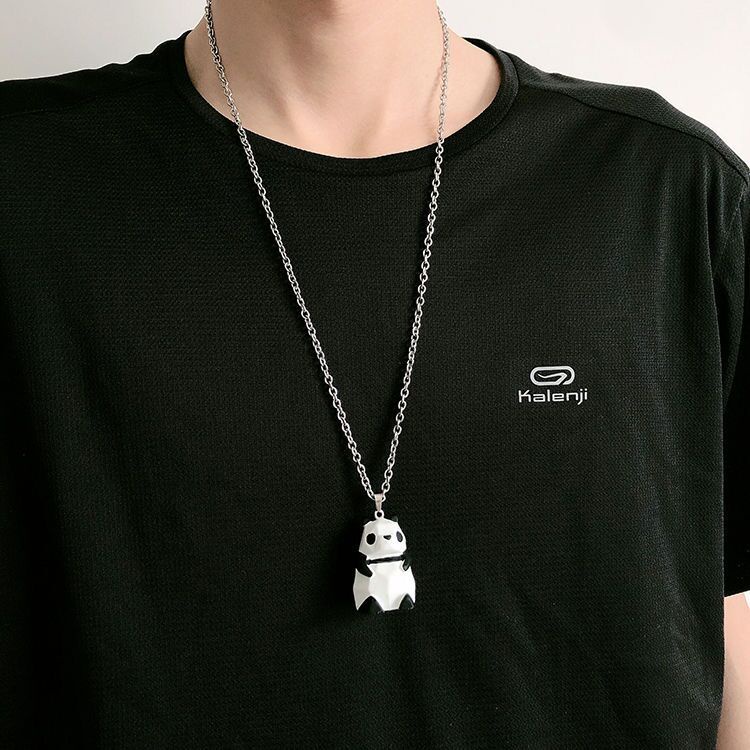 Vòng cổ mặt hình thú hoạt hình đơn giản dễ thương cho nam nữ