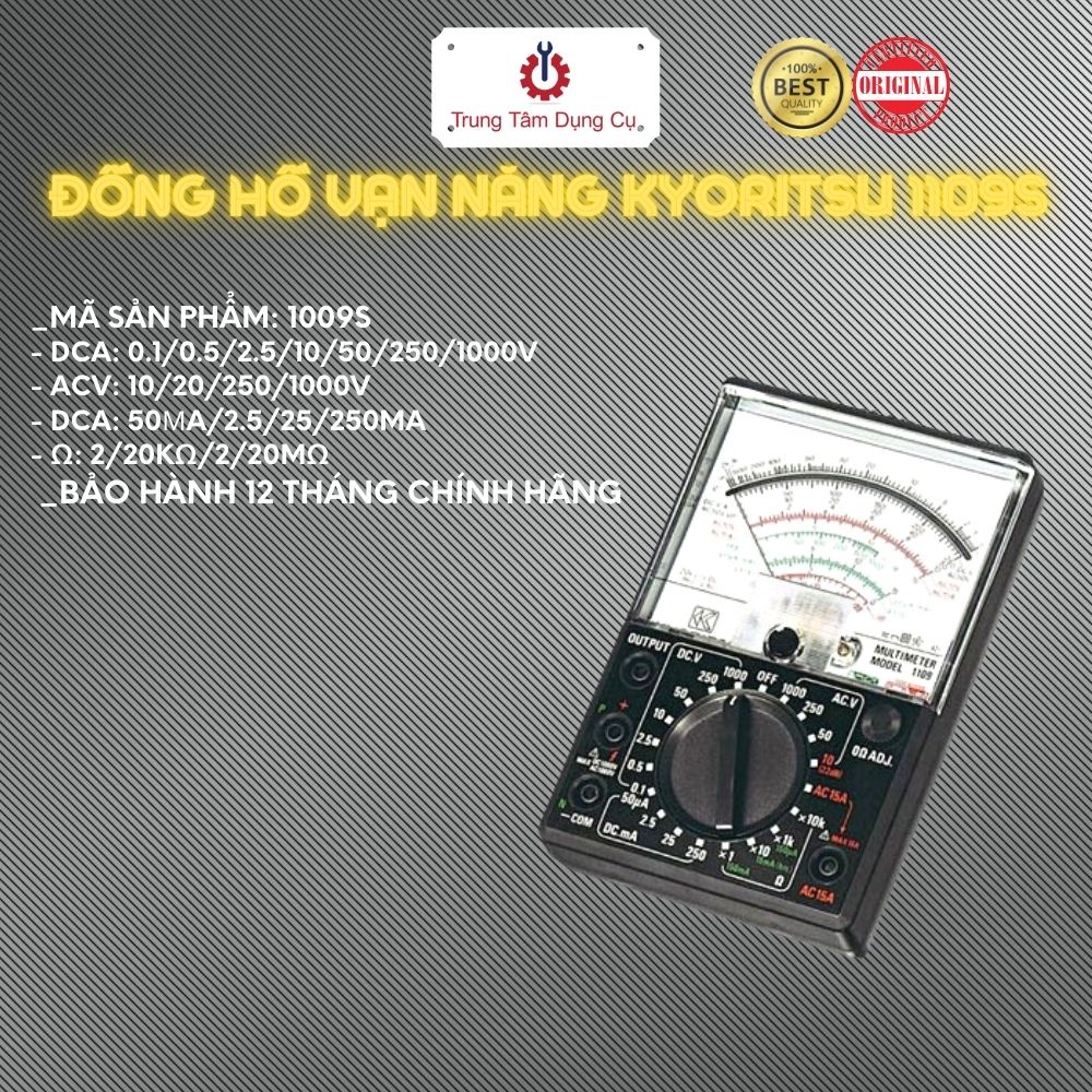 Đồng hồ vạn năng Kyoritsu 1109S