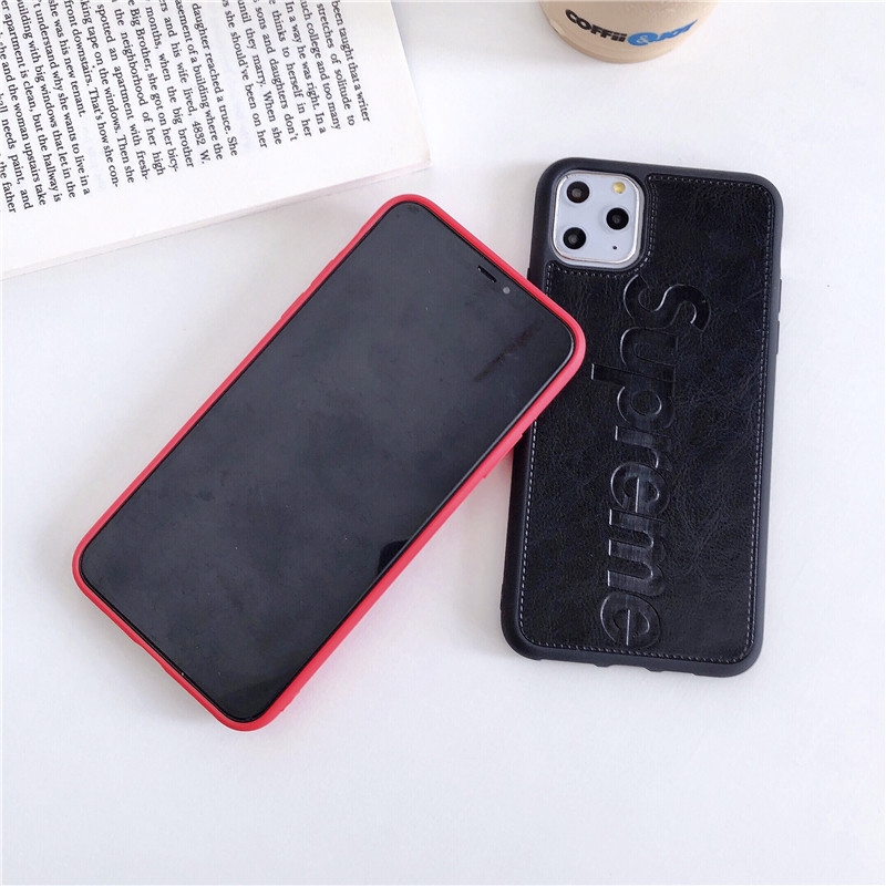 ÔỐp điện thoại trơn logo Supreme cho iPhone 6 / 6S / 7 / 8 Plus / X / XS / XR / XS MAX / iPhone 11 | BigBuy360 - bigbuy360.vn