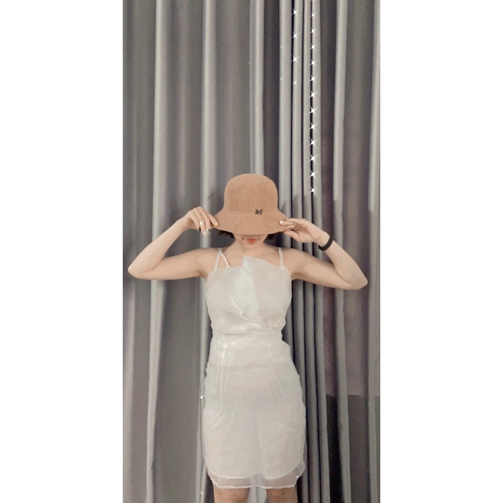 Váy Hai Dây Trắng,Hồng dáng suông basic ⚡FREESHIP  ⚡ Đầm suông 2 dây nữ dáng ngắn họa | BigBuy360 - bigbuy360.vn