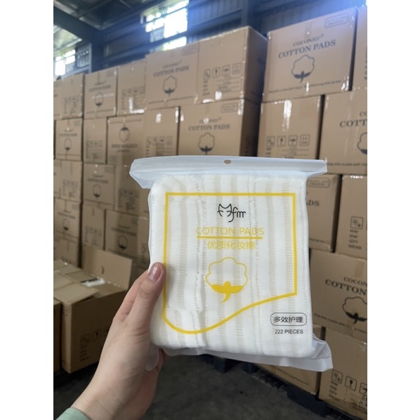 Bông tẩy trang 222 miếng cotton pads
