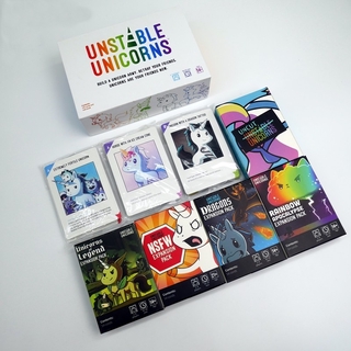 Bộ Unstable Unicorns Board Game kỳ lân bất định vui nhộn độc đáo