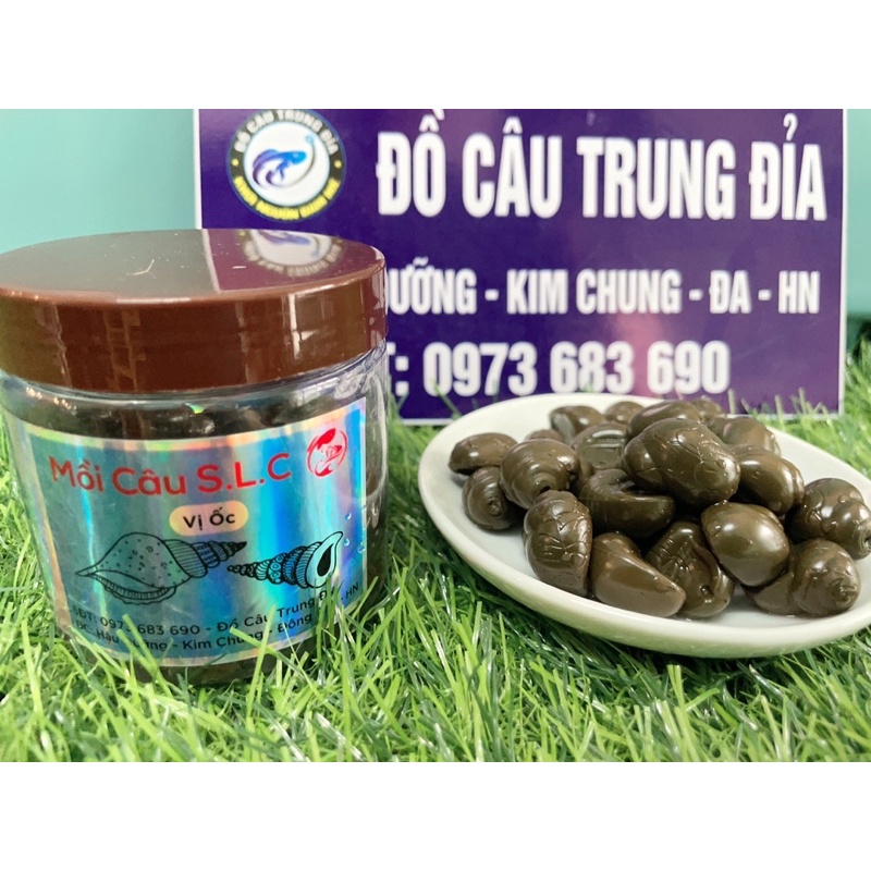 Mồi Câu Cá Hình Ốc S.L.C Chuyên Trắm Đen,Trắng,Chép..Hạt SiLiCon