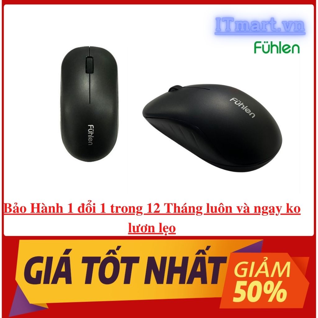 Chuột Fuhlen Không Dây M70 - Hàng Chính Ninza Hãng Bảo Hành 2 Năm 1 đổi 1