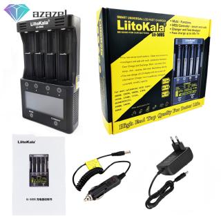 Cục sạc LiitoKala lii-500S LCD 18650 cho pin 18650 26650 21700 AA AAA
