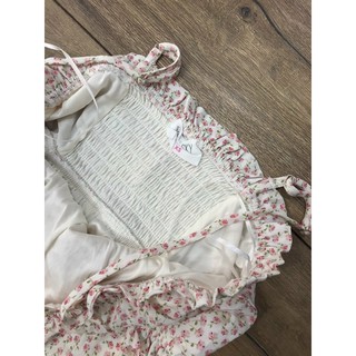 ĐẦM HOA NHÍ MONTEAU SMOCKING
