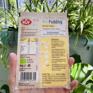 Bột Pudding Hữu Cơ Ruf Gói 40g