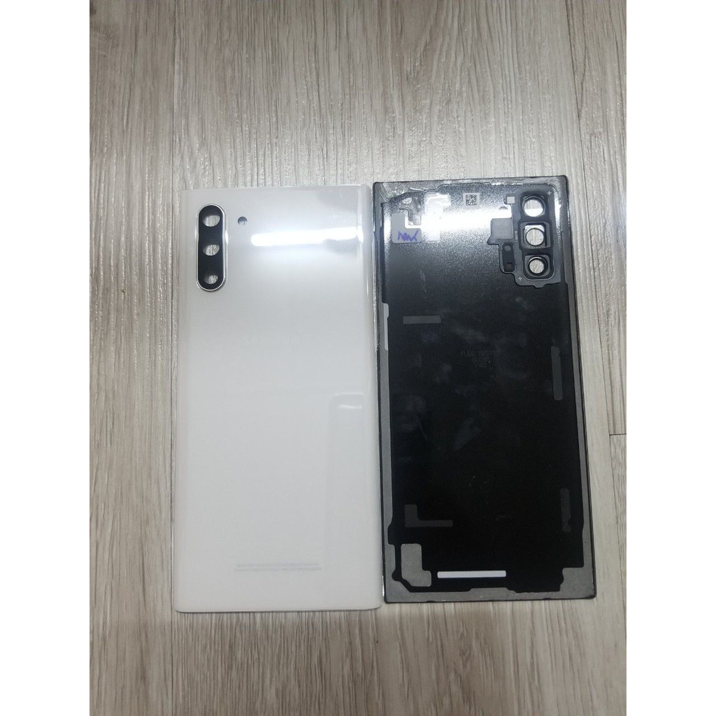 Nắp lưng samsung galay note 10 zin bóc máy/kính lưng samsung note 10 nhỏ có sẵn kính cam/n970