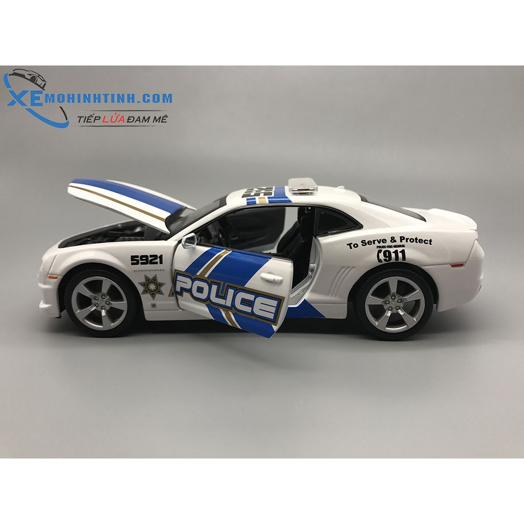 Xe Mô Hình Chevrolet Camaro Ss Rs 1:24 Maisto (Trắng)