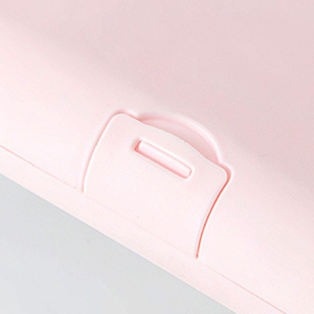 LANFY Jewelry Storage Box Convenient Waterproof Sanitary Napkin Container Square Earring Storage Box Girls Cosmetic Storage Container
