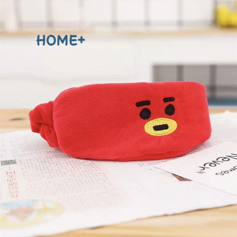 BTS BT21 VN (Hàng Mới Về) Băng Đô Cài Tóc rửa mặt Họa Tiết Bt21 Phong Cách Bts