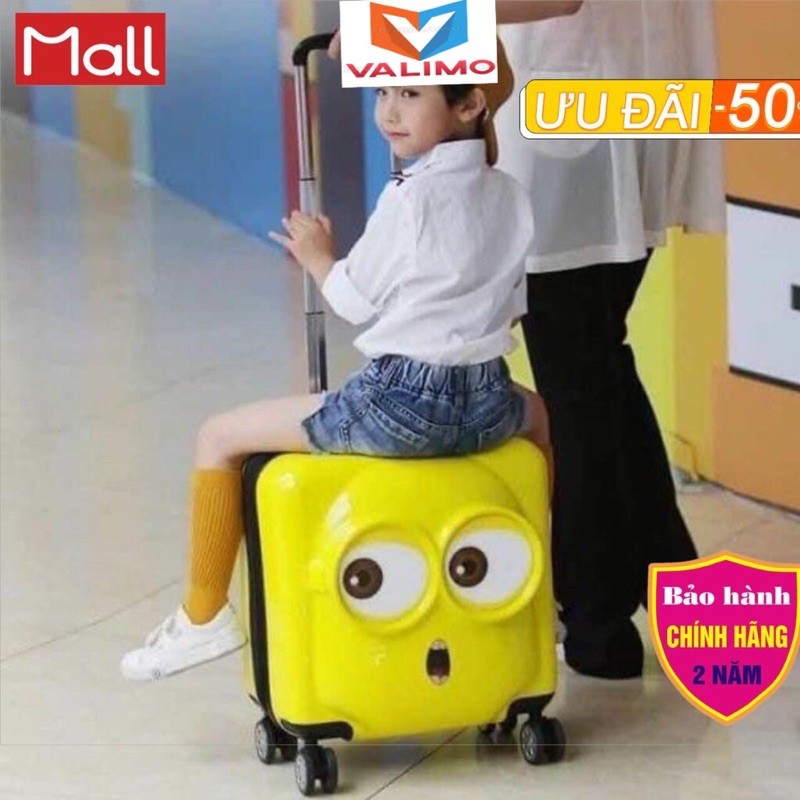 Hàng Nhập Khẩu_Vali Kéo cho bé minion  3 cảm xúc dễ thương cho bé giá rẻ nhất shopee ( HÀNG CÓ SẴN)