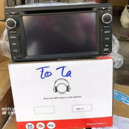 Đầu DVD Basic lắp chung Toyota (Vios, innova, fortuner, Altisl, yaris...) ver 2020