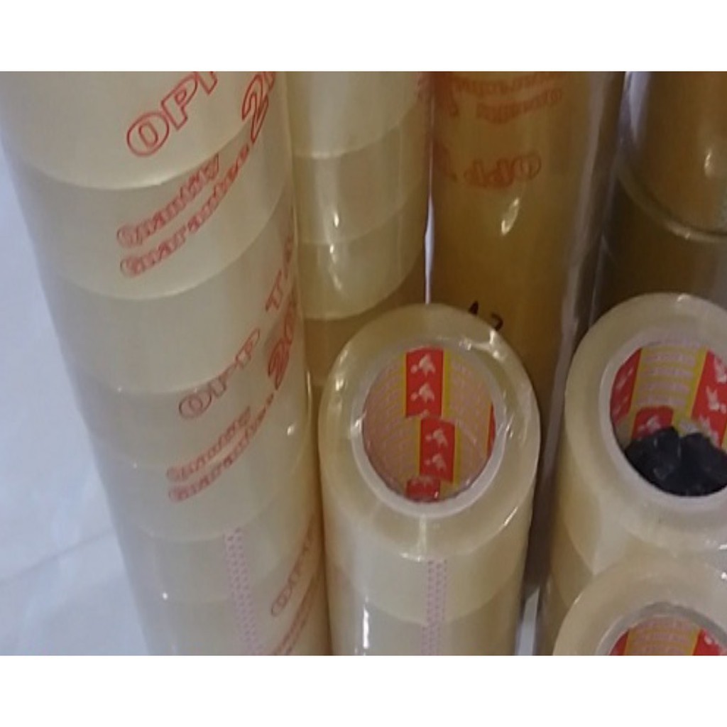 《HCM》1 cây  băng keo 100 yard và 200 yard trong / đục / hàng dễ vỡ  bám dính cực tốt