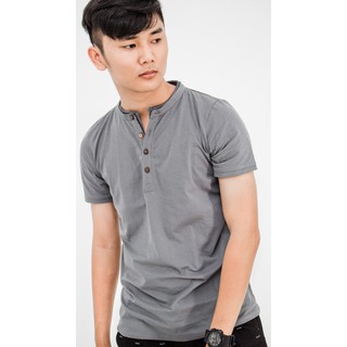 Áo thun nam cổ trụ