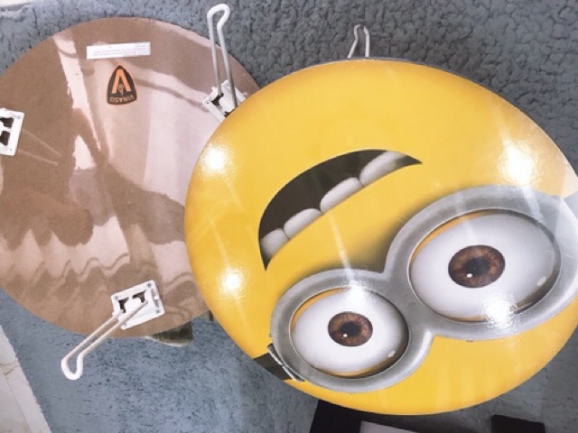 Bàn học gấp xếp hình mặt thú thanh lý- chỉ còn bàn minion