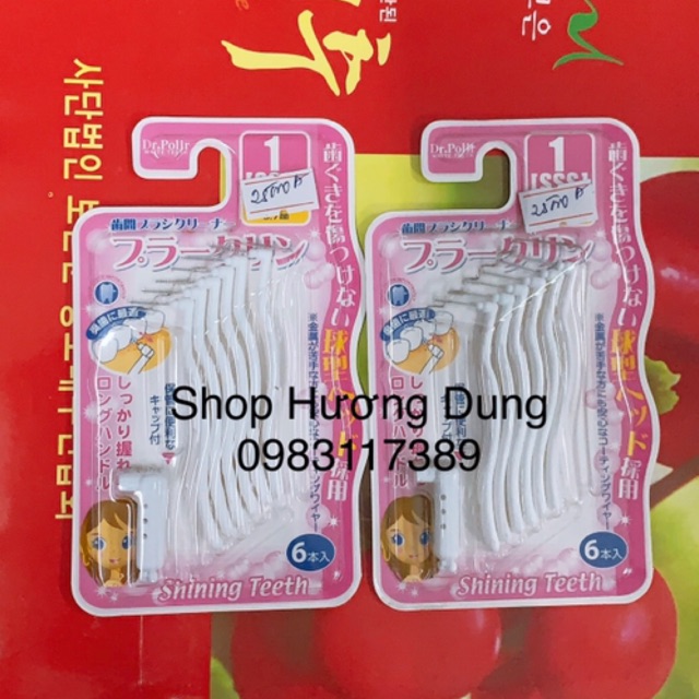 Bàn chải kẽ răng DR.POLIR (Dạng L)