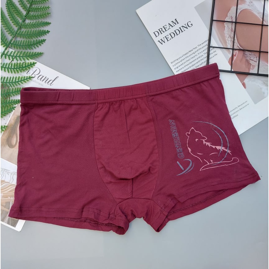 Quần Lót Boxer Nam [ Bộ 4 Quần] - Sịp Đùi Nam Cotton Mềm Mịn Co Giãn 4 Chiều Túi Zip AVISHOP - 289