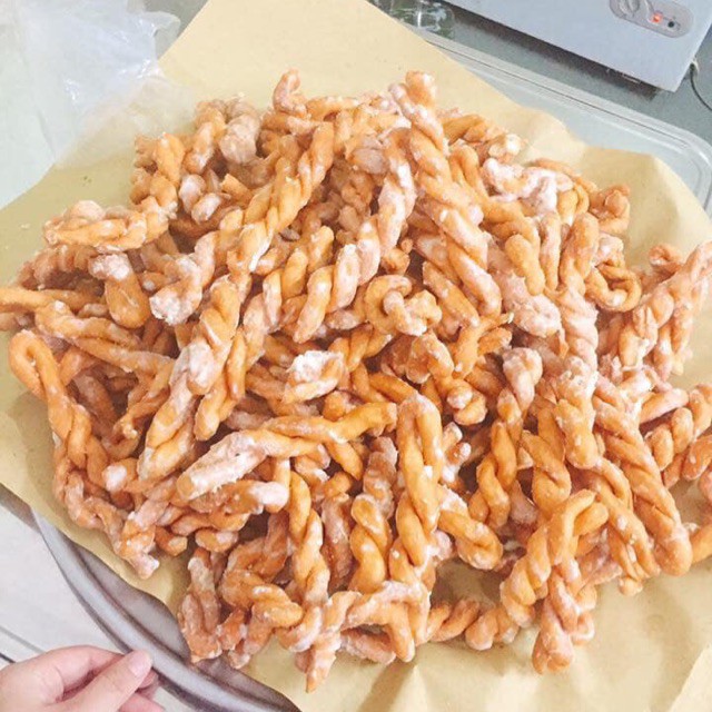 quẩy xoắn đường-giòn tan