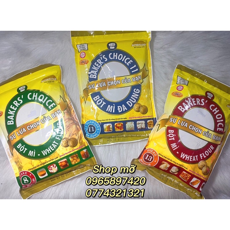 BỘT MÌ BAKER’S CHOICE 1kg