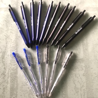 Bút bi mực xanh-đen