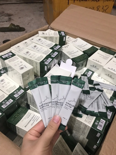 MẶT NẠ NGỦ THẠCH COLAGEN hộp 20 gói