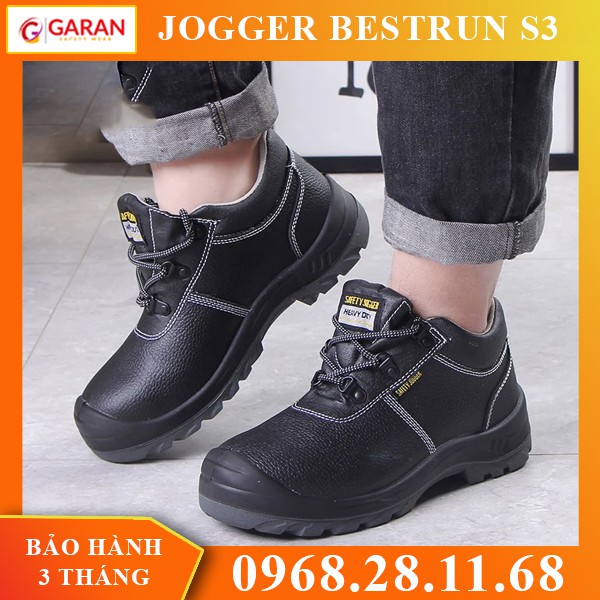 Giày Đi Công Trình Jogger Bestrun S3 Chính Hãng Chống Đinh, Chống Dập Ngón Chân