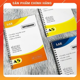 Sổ lò xo a5 notebook lax - loại dày 200 trang