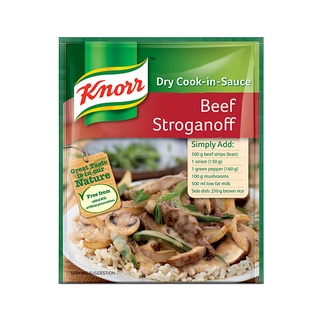 Bột gia vị bò Knorr Dry Cook-in-Sauce Beef Stroganoff 48g
