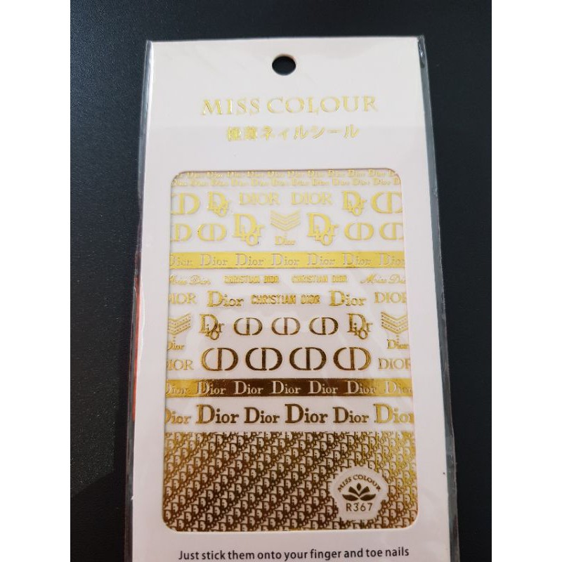 Sticker Dior hót hít