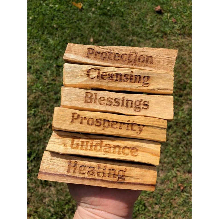 PALO SANTO Gỗ Thanh Tẩy 4 - 7 - 14 Thanh và 100gr- THẢO MỘC XÔNG NHÀ