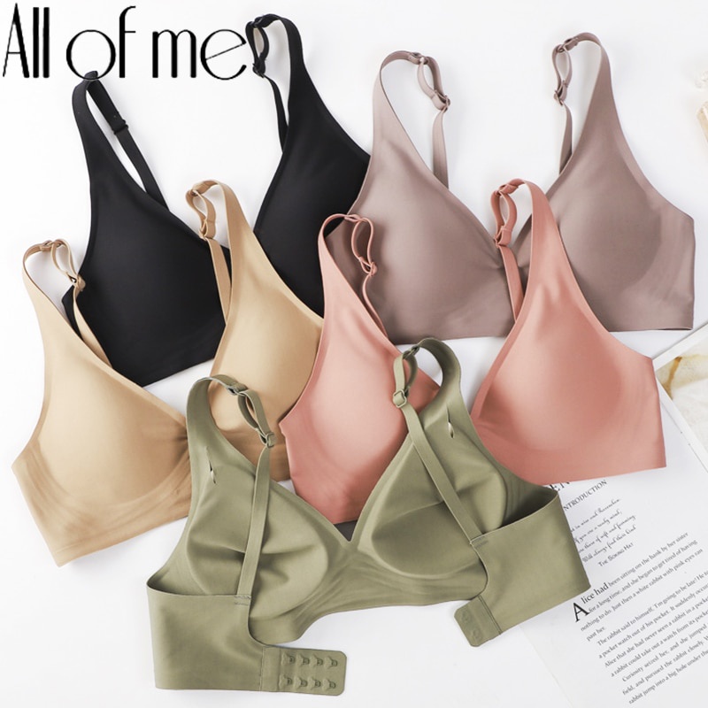 Áo ngực không gọng CUTEBYTE không đường may mềm mại thời trang gợi cảm cho nữ