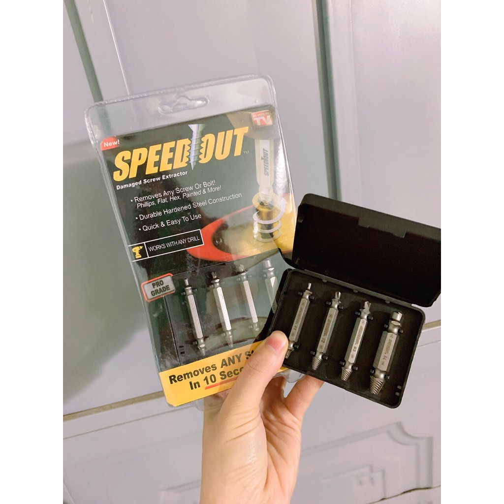 BỘ THÁO MỞ ỐC GÃY HỎNG SPEED OUT.