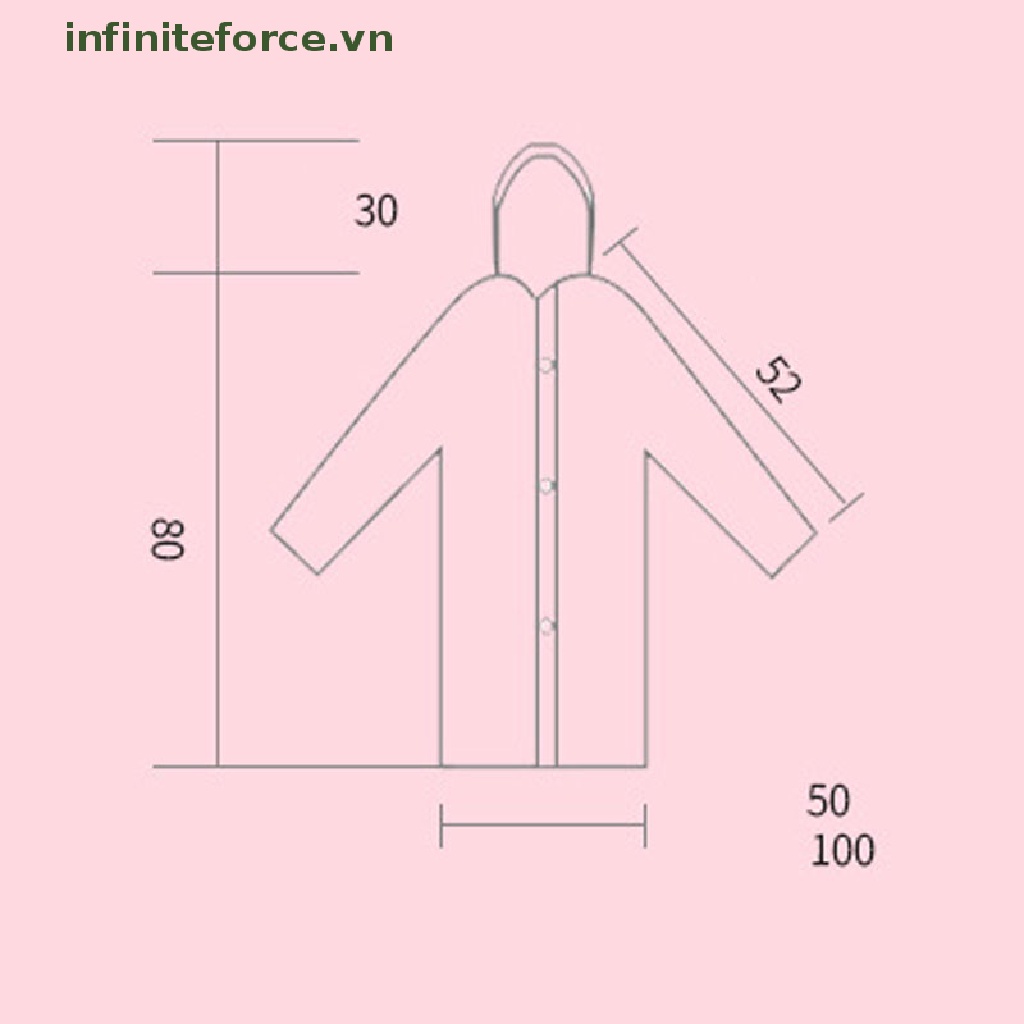 [INVN] Áo Mưa Hoạt Hình Cho Trẻ Em [PH]