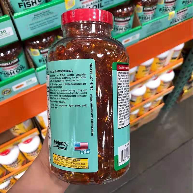 Dầu Cá Hồi Đỏ Kirkland Signature Fish Oil Wild Alaskan Bổ Sung Omega 3 5 6 7 9 11 Hũ 230 Viên | BigBuy360 - bigbuy360.vn