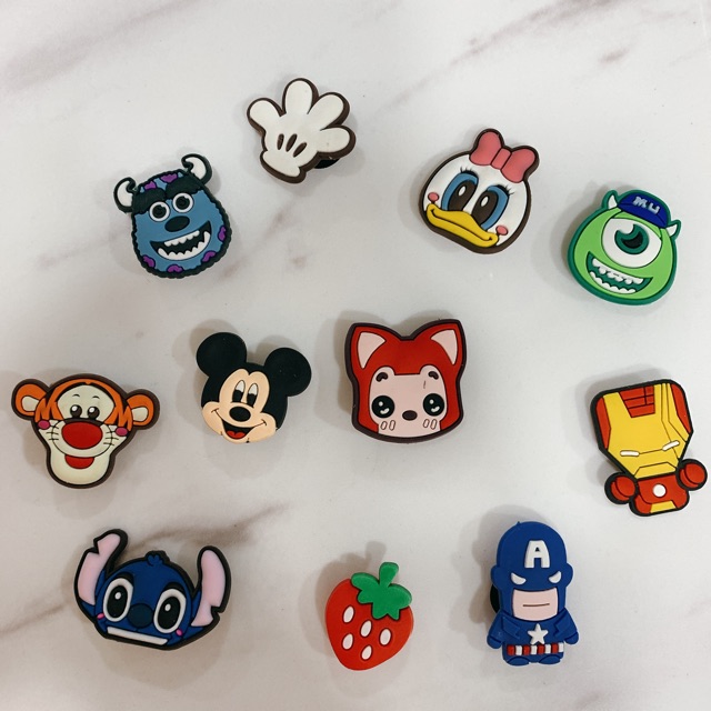 Jibbitz sticker gắn dép