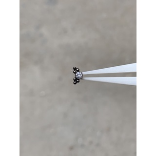 Khuyên tai chất liệu Titanium Mini Kandy 6 Dots