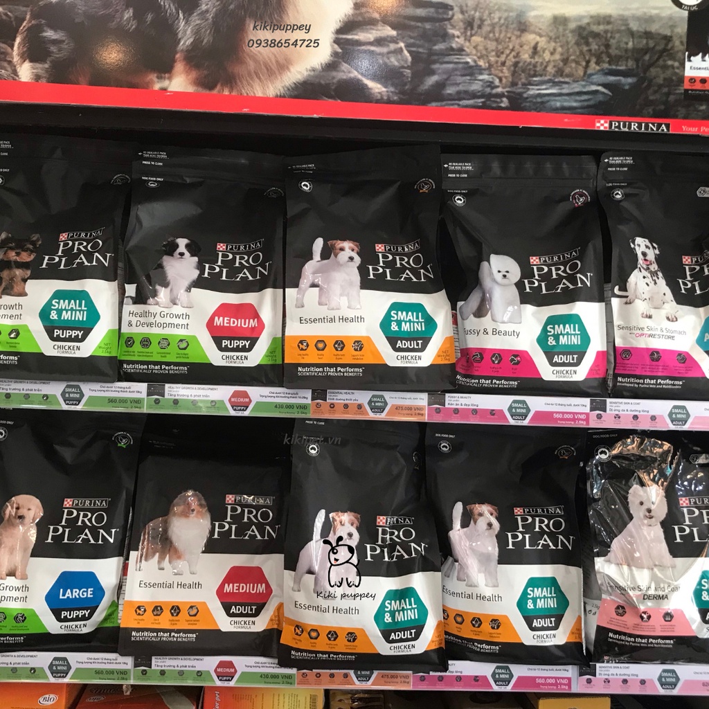 Hạt cho chó con Purina Pro Plan puppy  Small and mini Healthy Growth &amp; Development