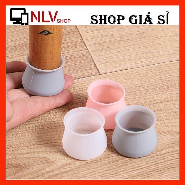 Combo 10 Vỏ Bọc Chân Bàn Ghế Bằng Silicon