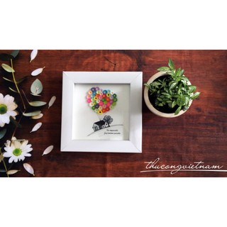 Kit tranh Quilling Up - Vuông