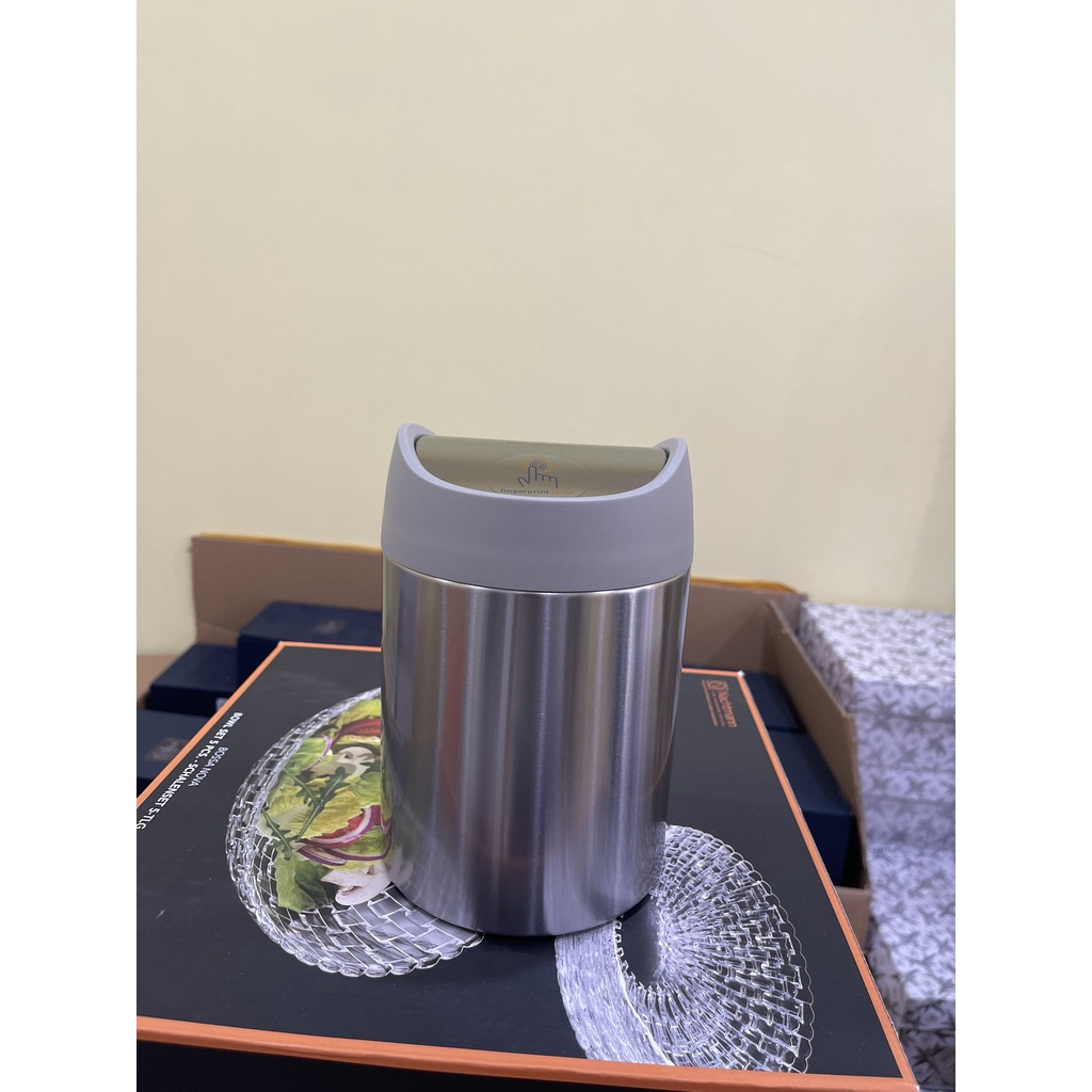 Thùng rác mini cao cấp cho bàn trang điểm Simplehuman 1,5l - Hàng chính hãng mua tại Đức