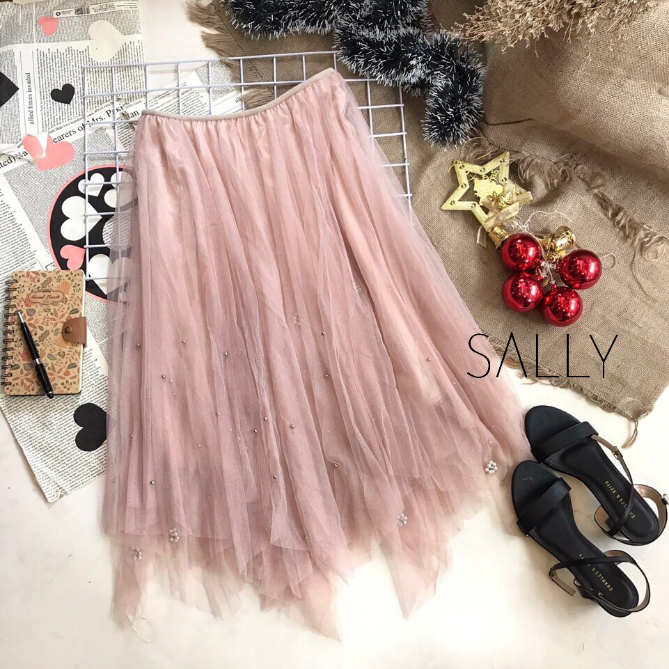 CHÂN VÁY ĐÍNH HẠT